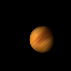 The artist's impression of HD 40307 d artist's rendition