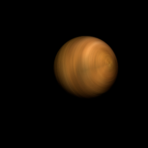 The artist's impression of HD 45184 b artist's rendition