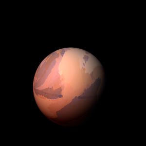 The artist's impression of HD 45184 c artist's rendition