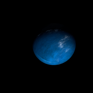 The artist's impression of HD 4732 A b artist's rendition