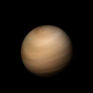 The artist's impression of HD 73583 Ab artist's rendition