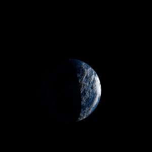 The artist's impression of HD 7924 c artist's rendition