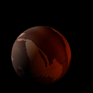 The artist's impression of HD 8673 A b artist's rendition