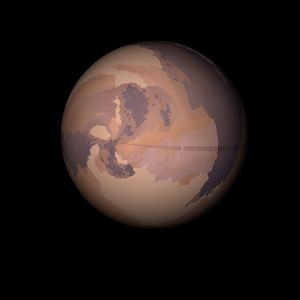 The artist's impression of HD 8673 Ab artist's rendition