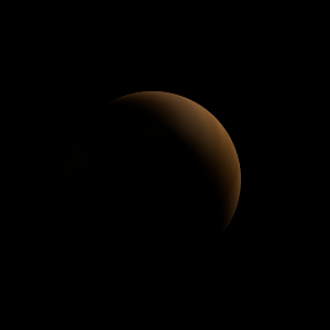 The artist's impression of HD 87883 b artist's rendition