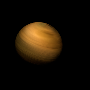 The artist's impression of HD 88986 b artist's rendition
