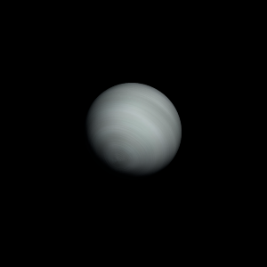The artist's impression of HD 93083 b artist's rendition