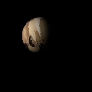 The artist's impression of HD 99283 b artist's rendition