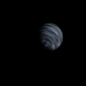 The artist's impression of HIP 12961 b artist's rendition