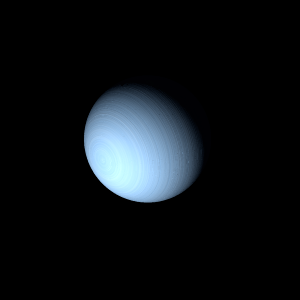 The artist's impression of HIP 1481 b artist's rendition
