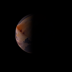 The artist's impression of HIP 38594 b artist's rendition