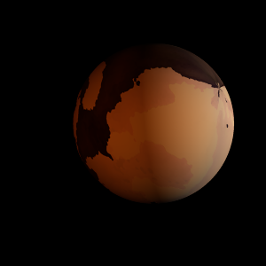 The artist's impression of HIP 41378 d artist's rendition