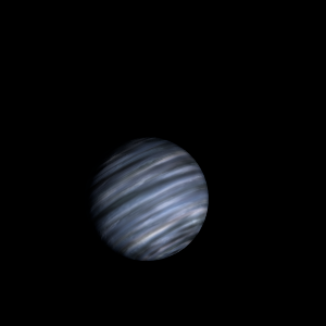 The artist's impression of HIP 5158 b artist's rendition