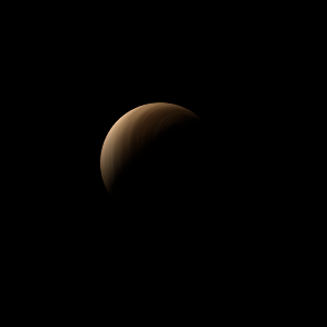 The artist's impression of HIP 54373 b artist's rendition