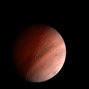 The artist's impression of HIP 57274 d artist's rendition