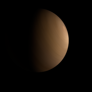 The artist's impression of HIP 64892 b artist's rendition