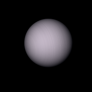 The artist's impression of HIP 65A b artist's rendition