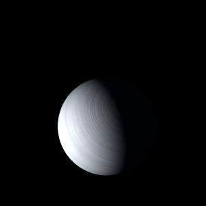The artist's impression of HIP 67851 b artist's rendition
