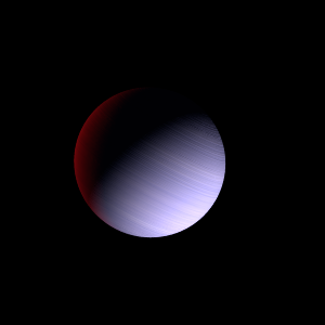 The artist's impression of HIP 67851 c artist's rendition