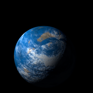 The artist's impression of HIP 68468 Ac artist's rendition