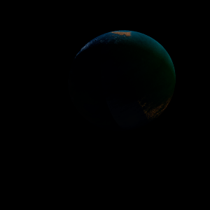 The artist's impression of HIP 68468 b artist's rendition