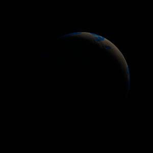 The artist's impression of HIP 75092 b artist's rendition