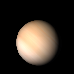 The artist's impression of HIP 77900 b artist's rendition