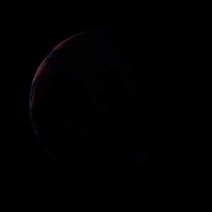 The artist's impression of HIP 97166 c artist's rendition