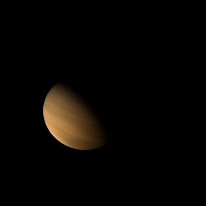 The artist's impression of HR 8799 e artist's rendition