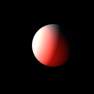 The artist's impression of HR 8799 f artist's rendition