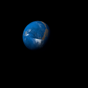 The artist's impression of IGR J00291+5934 b artist's rendition
