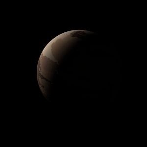 The artist's impression of IGR J17494-3030 b artist's rendition
