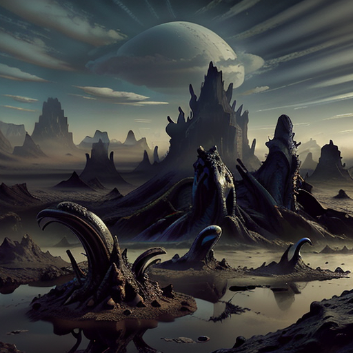 The artist's impression of ISO-Oph176 artist's rendition