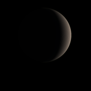 The artist's impression of J042705.86+261520.3 artist's rendition