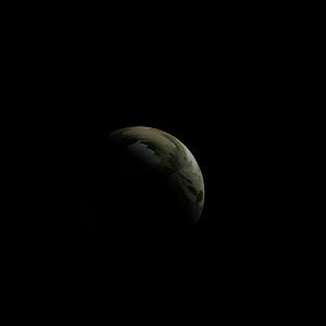 The artist's impression of K2-101 b artist's rendition