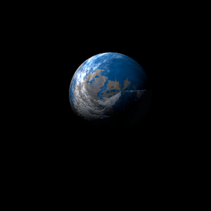 The artist's impression of K2-102 b artist's rendition