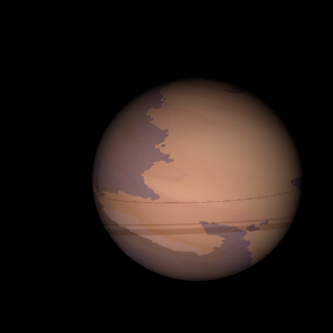The artist's impression of K2-114 b artist's rendition