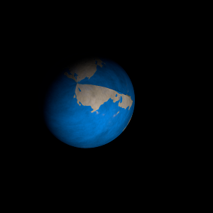 The artist's impression of K2-117 c artist's rendition