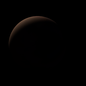 The artist's impression of K2-122 b artist's rendition