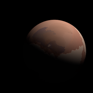 The artist's impression of K2-126 b artist's rendition
