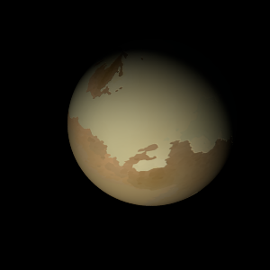 The artist's impression of K2-148 Ac artist's rendition