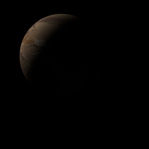 The artist's impression of K2-15 b artist's rendition