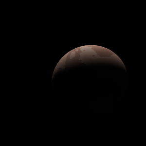 The artist's impression of K2-166 c artist's rendition