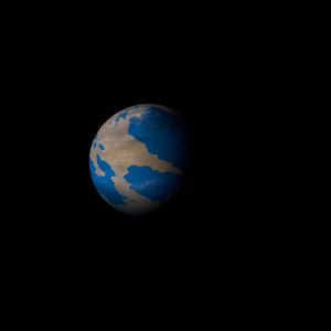 The artist's impression of K2-179 b artist's rendition