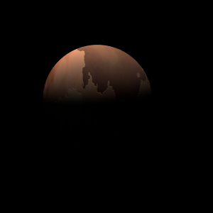 The artist's impression of K2-17 b artist's rendition