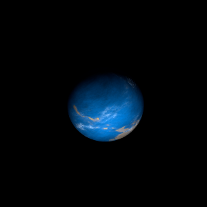The artist's impression of K2-183 e artist's rendition