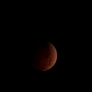 The artist's impression of K2-187 b artist's rendition