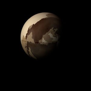 The artist's impression of K2-191 b artist's rendition
