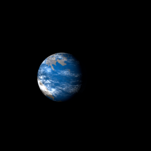 The artist's impression of K2-199 c artist's rendition