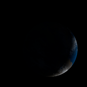 The artist's impression of K2-207 b artist's rendition